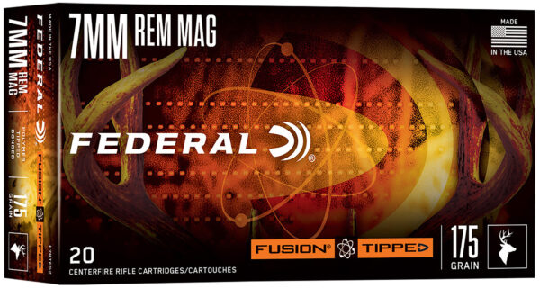 Federal F7PRCTFS2 Fusion  7mmPRC 175gr Bonded Soft Point 20 Per Box/10 Case