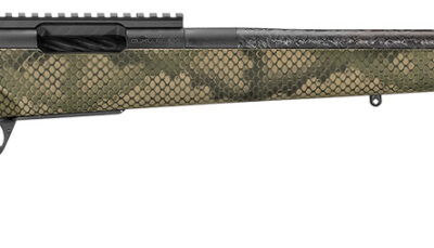 Proof Research 139981 Glacier TI 308 Win 4+1 20" Carbon Fiber Match Grade Threaded Barrel, Black Cerakote Titanium Receivern w/Picatinny Rail, Fixed PROOF Hunter TFDE Carbon Fiber Stock