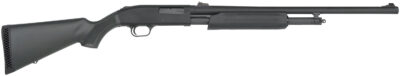 Mossberg 56435 500  20 Gauge Pump 3" 24" Matte Blued Vent Rib Barrel Accu-Set/Synthetic Stock