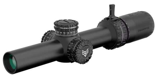 Swampfox Optics ARH16241-M Arrowhead  Black 1-6x24mm 30mm Tube Guerrilla Dot MOA Reticle