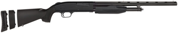 Mossberg 50485 510 Mini Super Bantam All Purpose 20 Gauge with 18.50" Barrel, 3" Chamber, 3+1 Capacity, Blued Metal Finish & Black Synthetic Stock Right Hand (Youth) Includes Accu-Set Chokes