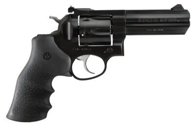 Ruger 1702 GP100  Medium Frame 357 Mag 6rd 4.20" Blued Alloy Steel Barrel, Cylinder & Frame, Hogue Monogrip, Transfer Bar Safety, Exposed Hammer