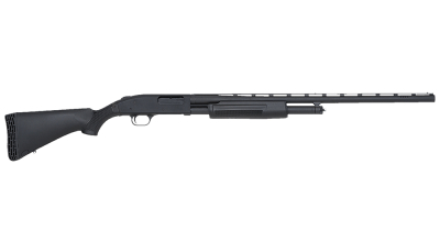 Mossberg 50121 500 FLEX All Purpose 12 Gauge 5+1 3" 28" Vent Rib Barrel, Matte Blued Metal Finish, Synthetic Flex Component Stock/Recoil Pad & Forend, Includes Accu-Set Chokes
