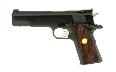 COLT GOLD CUP NTNL MTCH 9MM 5" BL