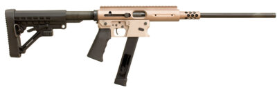 TNW Firearms RXCPLT0009BKTN Aero Survival  9mm Luger 33+1 16.25" Barrel, Flat Dark Earth Metal Finish, Black Collapsible Stock & Polymer Grip Optic Ready