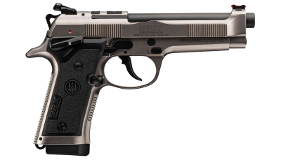 Beretta USA J92XRD21 92X Performance Defensive Full Size Frame 9mm Luger 15+1, 4.90" Black Barrel, Gray Nistan Optic Ready/Serrated Steel Slide & Frame w/Beavertail