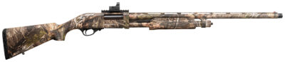 Chiappa Firearms 930.308T 335 Turkey Full Size 12 Gauge Pump 3.50" 5+1 26" Mossy Oak Country DNA Chrome Lined Vent Rib Barrel, Picatinny Rail Aluminum Receiver & Fixed Synthetic Stock, Red Dot 4 MOA