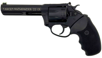 Charter Arms 12242 Pathfinder Target Lite 22 LR 8rd 4.20" Black Frame w/ Black Rubber Grip