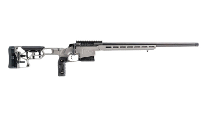 Faxon Firearms FX700SA308C01 FX7  308 Win 5+1 22" Salt Bath Nitride Recessed Target Crown Steel Barrel Light Grey Stock