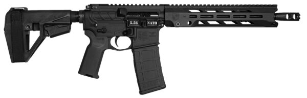 Diamondback DB1984K001  Obsidian 5.56 NATO 30+1 11.50" Black Nitride 11" M-LOK Handguard SBA5 Brace Magpul MOE K2 Grip