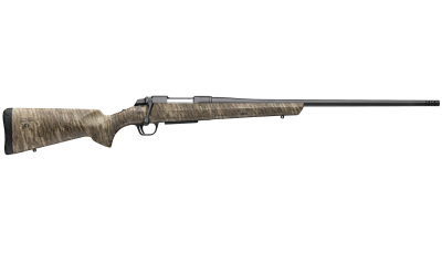 Browning 035841229 AB3  300 Win Mag 3+1 22" Matte Blued Threaded Sporter Barrel, Matte Blued Drilled & Tapped Steel Receiver, Fixed w/Textured Grip Panels Mossy Oak Bottomland Composite Stock