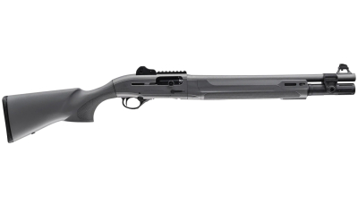 Beretta USA J131M2CTT187GR 1301 Tactical C Mod 2 12 Gauge Semi-Auto 3" 7+1 18.50" Chrome Lined Steel Barrel, Picatinny Rail Aluminum Receiver, Gray w/Aggressive Texture Gray Fixed Synthetic Stock