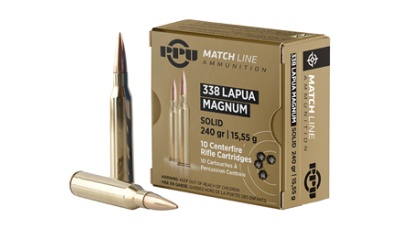 PPU 338 LAPUA MAG MATCH 240GR 10/200
