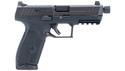 IWI US M9ORP10T MASADA Tactical 9mm Luger 10+1 4.60" Black Button Rifled/Threaded Steel Barrel/Black Optic Ready/Serrated Slide/Black Polymer Frame w/Picatinny Rail/Black Polymer Grips Ambidextrous