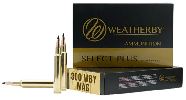 Weatherby H300200ELDX Select Plus  300WthbyMag 200gr Hornady ELD X 20 Per Box/10 Case