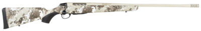 Tikka JRTXVA370 T3x Lite 7mm Rem 3+1 24.30" Stainless Fluted Threaded Barrel, Drilled & Tapped Steel Receiver, Veil Alpine Fixed Synthetic Stock, Black Interchangeable Backstrap Grip