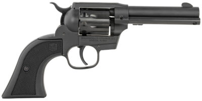 Diamondback DB051CA001 Sidekick  22 LR 9 Shot, 4.50" Black Cerakote Steel Barrel, Black Cerakote Zinc Alloy Frame, Black Cerakote Cylinder, Black Checkered Nylon Grip, Hammer Safety, Exposed Hammer
