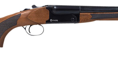 Citadel CITSBS2018HT Coach 20 Gauge 3" Chamber 2rd 18.50" Blued Barrel Case Coloring/Heat Treatment Receiver Fixed Walnut Stock
