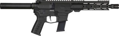 CMMG 45A790FAB Banshee MKG 45 ACP 13+1 8" Black Nitride Medium Taper Threaded Barrel, EML 7" M-LOK Handguards, Black Armor Cerakote Aluminum Picatinny Rail Receiver, Pistol Tube, CMMG Zeroed Grips