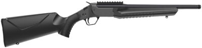 Rossi LWC044MBK LWC  44 Mag 1rd 16.50" Black Oxide Threaded Barrel, Black Picatinny Rail Steel Receiver, Black Fixed Synthetic Stock