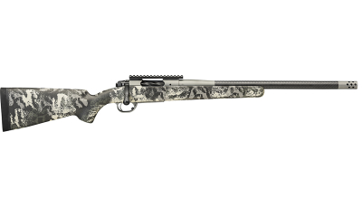 Springfield Armory BAB92265CMCFY 2020 Boundary  6.5 Creedmoor 4rd 22" Tactical Gray Cerakote Stainless Steel Receiver Rogue Camo Carbon Fiber Stock