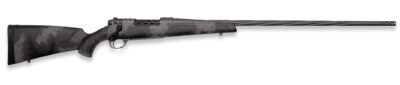 Weatherby MLW01N7MMRR8B Mark V Live Wild 7mm Rem 3+1 26" Gray Cerakote Fluted Threaded Barrel, Gray Cerakote Drilled & Tapped Steel Receiver, Fixed Black w/Gray Accents Polymer Stock, Right Hand