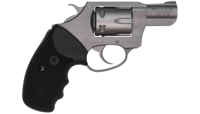Charter Arms 72224 Pathfinder  Small 22 LR, 8 Shot 2" Stainless Steel Barrel  & Cylinder, Anodized Aluminum Frame w/Black Finger Grooved Rubber Grip, Exposed Hammer