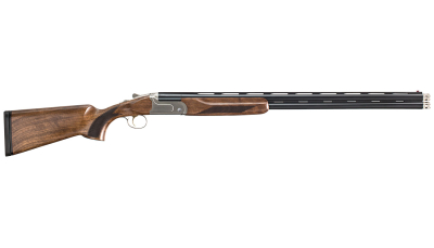 Charles Daly 930128 214E Sporting 12 Gauge 2rd 3" 30" Vent Rib Blued Barrel, Silver Finished Steel Receiver, Checkered Oiled Walnut  Stock & Forend, Includes 5 Choke Tubes