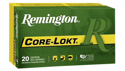 Remington Ammunition 29031 Core-Lokt  7x57mmMauser 140gr Pointed Soft Point Core-Lokt 20 Per Box/10 Case