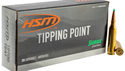 HSM 24321N Tipping Point 243 Win 90 gr Sierra GameChanger 20 Per Box/ 25 Case