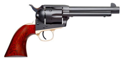 Taylors & Company 550431 Old Randall  45 Colt (LC) Caliber with 5.50" Barrel, 6rd Capacity Cylinder, Overall Matte Blued Finish Steel & Walnut Grip