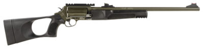 Rossi SCJT4510B Circuit Judge  45 Colt (LC) Caliber or 410 Gauge with 5rd Capacity, 18.50" Barrel, Moss Green Cerakote Metal Finish & Black Fixed Thumbhole Stock Right Hand (Full Size)
