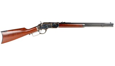 Taylors & Company 550173DE 1873 Taylor Tuned 357 Mag 10+1 20" Walnut Fixed Pistol Grip Stock Color Case Hardened Right Hand