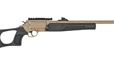 Rossi SCJT4510D Circuit Judge 45 Colt (LC) Caliber with 5rd Capacity, 18.50" Barrel, Sand Cerakote Metal Finish & Black Synthetic Stock Right Hand (Full Size)