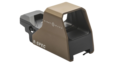 Sightmark SM26031DE Ultra Shot R-Spec Reflex Sight Dark Earth 1 x 33 mm x 24 mm  3 MOA Red/Green Dot/5 MOA Dot/50 MOA Circle Multi Reticle