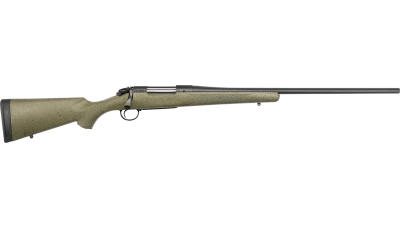 Bergara Rifles B14S107C B-14 Hunter 7mm-08 Rem 4+1 22", Graphite Black Cerakote Barrel, SoftTouch Green Speckled  Stock
