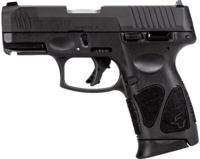 Taurus 1G3C4031 G3C  Compact Frame 40 S&W 10+1 3.26" Matte Stainless Steel Barrel, Matte Black Tenifer Serrated Steel Slide, Black Polymer Frame w/Picatinny Rai,l Black Polymer Grip, Right Hand