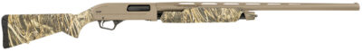 Winchester Repeating Arms 512432292 SXP Hybrid Hunter 12 Gauge 3.5" 4+1 (2.75") 28", FDE Barrel/Rec, Realtree Max-7 Furniture, Fiber Optic Sight, Includes 3 Invector-Plus Chokes