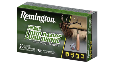 Remington Ammunition R28828 Premier Long Range 6.5PRC 140gr Speer Impact 20 Per Box/10 Case