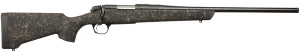 Bergara Rifles B14S901 B-14 Stoke 308 Win 4+1, 20" Graphite Black Cerakote #4.5 Contour Threaded Barrel, Graphite Black Cerakote Steel Receiver, Black Webbed Tan Fixed w/SoftTouch Synthetic Stock