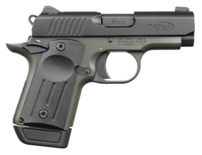 TriStar 85714 Protege X  Sub-Compact Frame 9mm Luger 7+1 3.20" Black Steel Barrel, Black Cerakote Serrated Steel Slide, OD Green Cerakote Frame, Black Polymer Grip