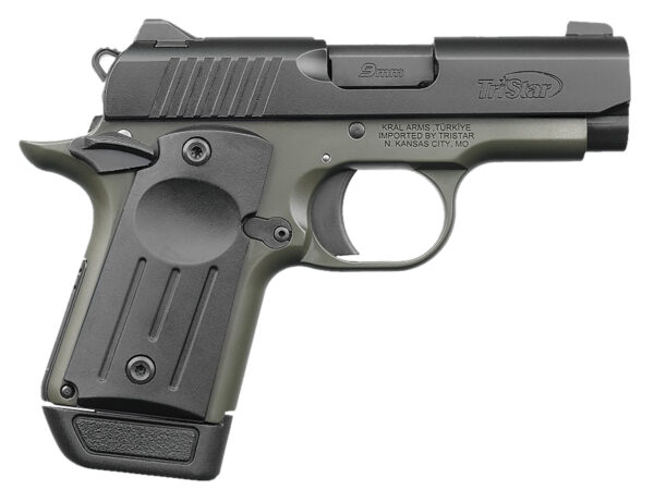 TriStar 85714 Protege X  Sub-Compact Frame 9mm Luger 7+1 3.20" Black Steel Barrel, Black Cerakote Serrated Steel Slide, OD Green Cerakote Frame, Black Polymer Grip