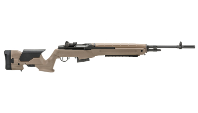 Springfield Armory MP9220 M1A Loaded Precision 308 Win 10+1 22" National Match Carbon Steel Barrel Black Parkerized Rec Flat Dark Earth Archangel Precision with Adjustable LOP & Comb Stock Right Hand