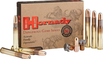 Hornady 82614 Dangerous Game 458Lott 500gr DGX Bonded 20 Per Box/6 Case