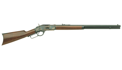 Taylors & Company 550173 1873 Sporting Leaver Action 357 Mag Caliber with 10+1 Capacity, 20" Blued Octagon Barrel, Color Case Hardened Metal Finish & Walnut Stock Right Hand (Full Size)