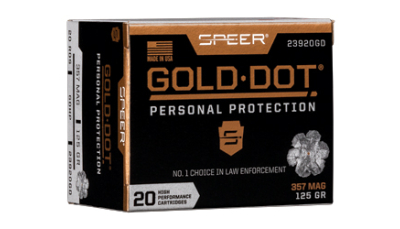 SPR GOLD DOT 357MAG 125GR HP 20/200