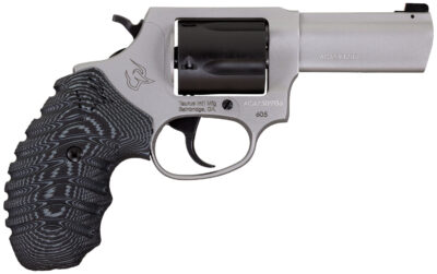 Taurus 260535NSVZ Defender 605  SA/DA 357 Mag/38 Special +P 5rd 3" Matte Stainless Steel Barrel, Matte Black Cylinder, Matte Finish Stainless Steel Frame, Black/Gray VZ Grip, Night Front Sight