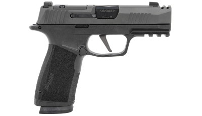 Sig Sauer 365XCA-9-COMP P365-XMACRO  9mm Luger 3.10" 17+1, Black, Steel Slide with Optic Cuts & Integrated Compensator, XRAY Sights