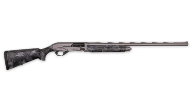 Weatherby XST2028MAG Sorix  Full Size 20 Gauge Semi-Auto 3" 2+1 28" Gray Cerakote Vent Rib Barrel & Drilled & Tapped Steel Receiver, Storm Camo Synthetic Stock w/Adj Shim, Ambidextrous