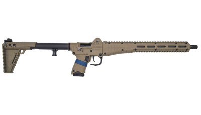 Kel-Tec SUB2K9GLKTAN10 SUB2000 Gen3 9mm Luger 10+1 16.15" Black Steel Threaded Barrel, Tan Picatinny Rail Aluminum Receiver, M-LOK Handguard, Tan Synthetic Folding Stock, Black Polymer Grip